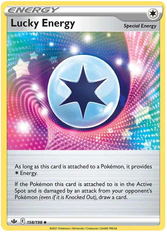 158/198 Lucky Energy (Special Energy) (Chilling Reign) Pokémon card (English)