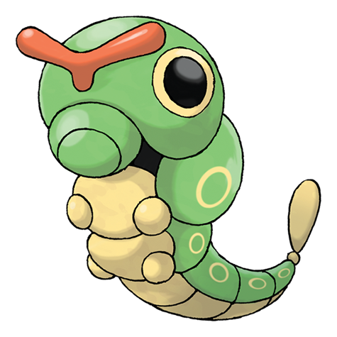 001/264 Caterpie (Fusion Strike) Pokemon card (English)