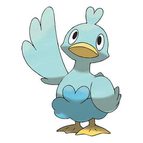 025/086 Ducklett (White Flare) Pokemon card (English)