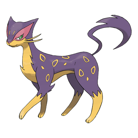 056/086 Liepard (White Flare) Pokemon card (English)