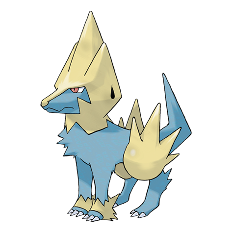 055/196 Manectric (Rare) (Lost Origin) Pokemon card (English)